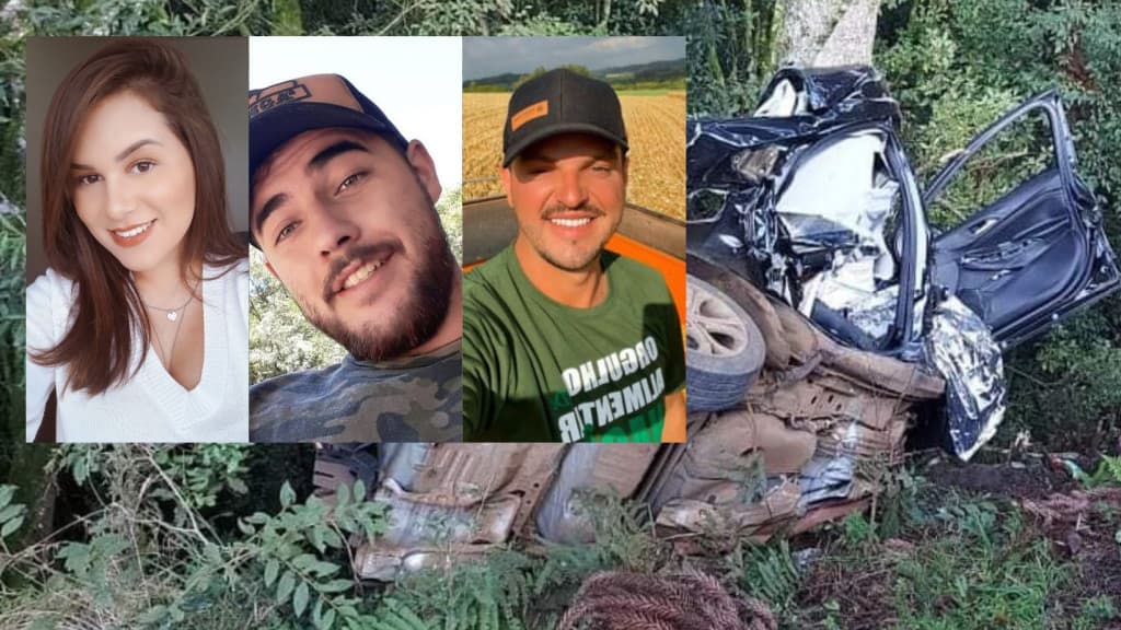 Casal de namorados e amigo: quem são as vítimas de tragédia em SC