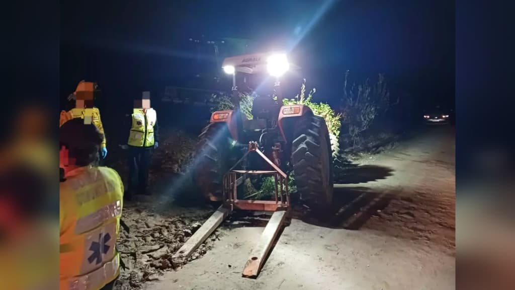 Tragédia: Acidente com trator deixa dois mortos no Vale do Itajaí