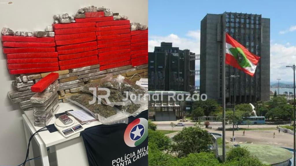 Justiça de SC solta traficante preso com 86 kg de drogas: “mera prática do crime não justifica”