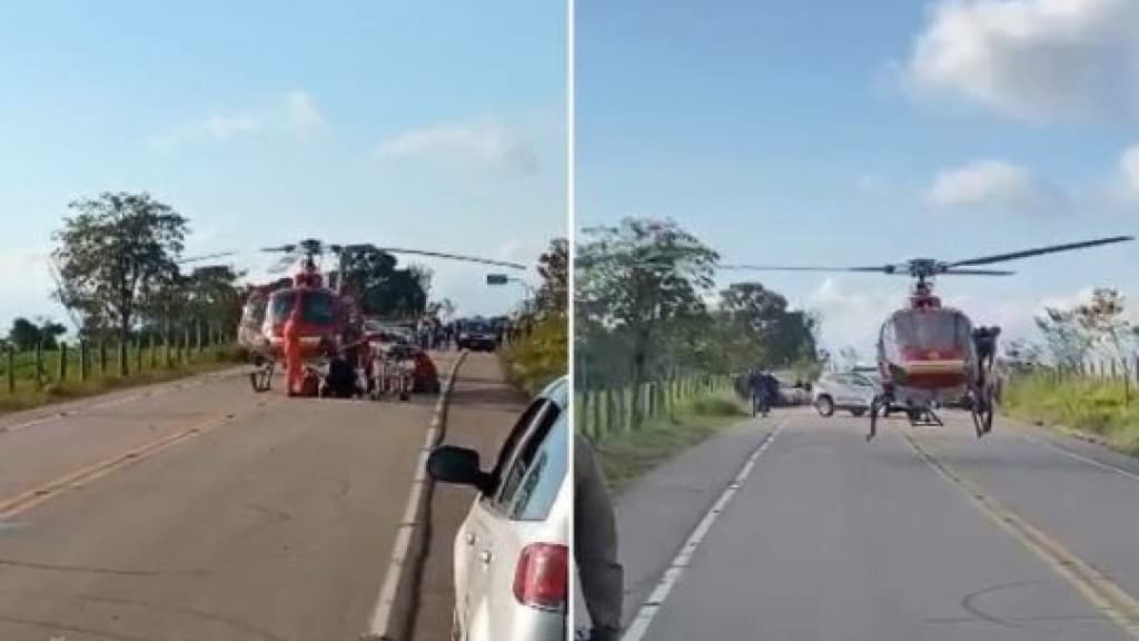 Acidente deixa dois feridos graves e um desaparecido no Alto Vale do Itajaí
