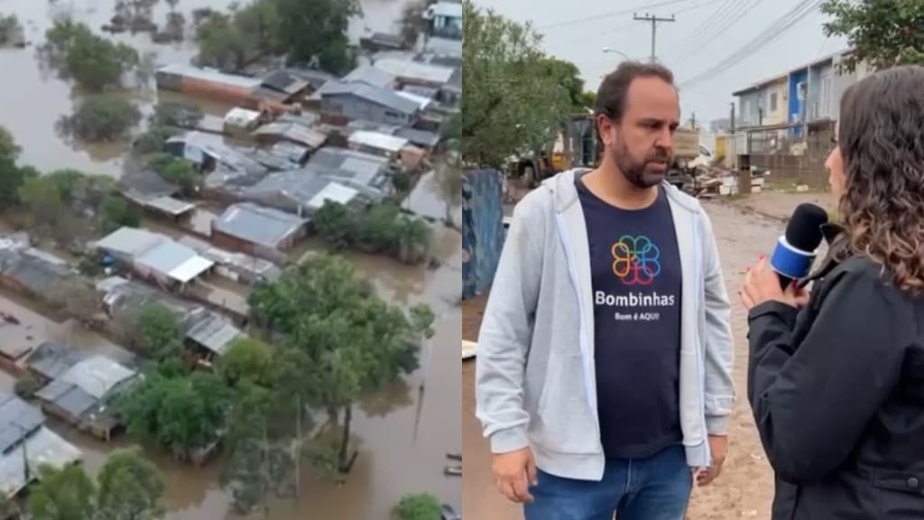 “O povo catarinense nos ama”: “Adotada” por Bombinhas, cidade gaúcha luta para se reerguer