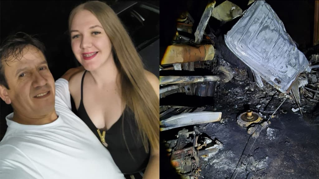 Identificado casal morto carbonizado na BR-116 durante acidente