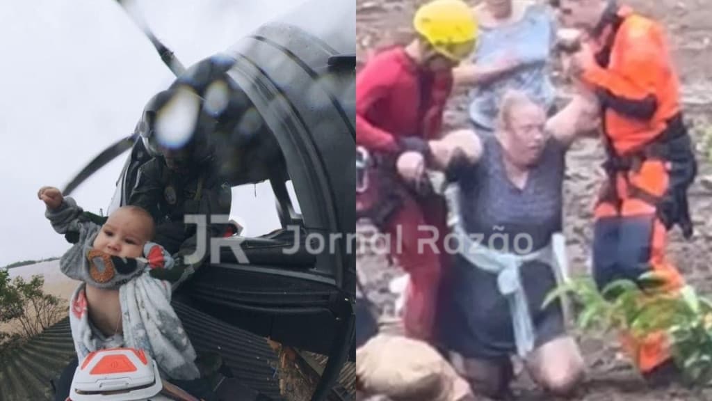 FAB tem apenas 2 helicópteros e 80 militares atuando no Rio Grande do Sul