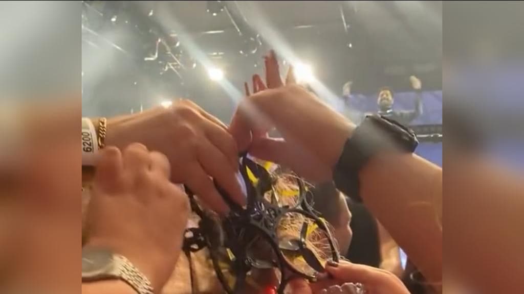 VÍDEO: Drone provoca acidente em show do Alok, em Florianópolis
