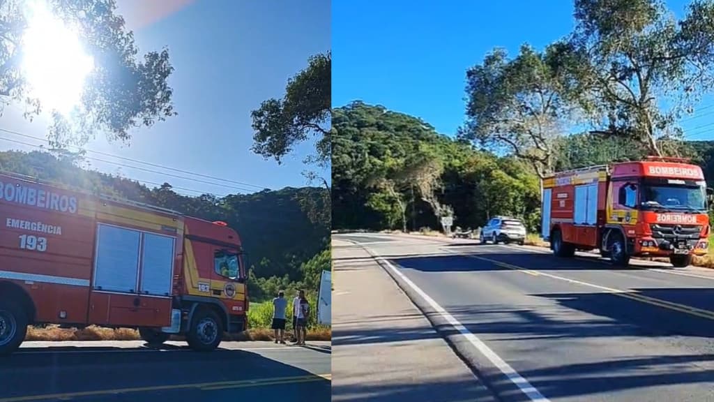Tragédia marca o domingo de Páscoa na SC-410, em São João Batista