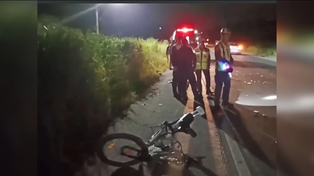 Ciclista morre em acidente na SC-410, entre Tijucas e Canelinha