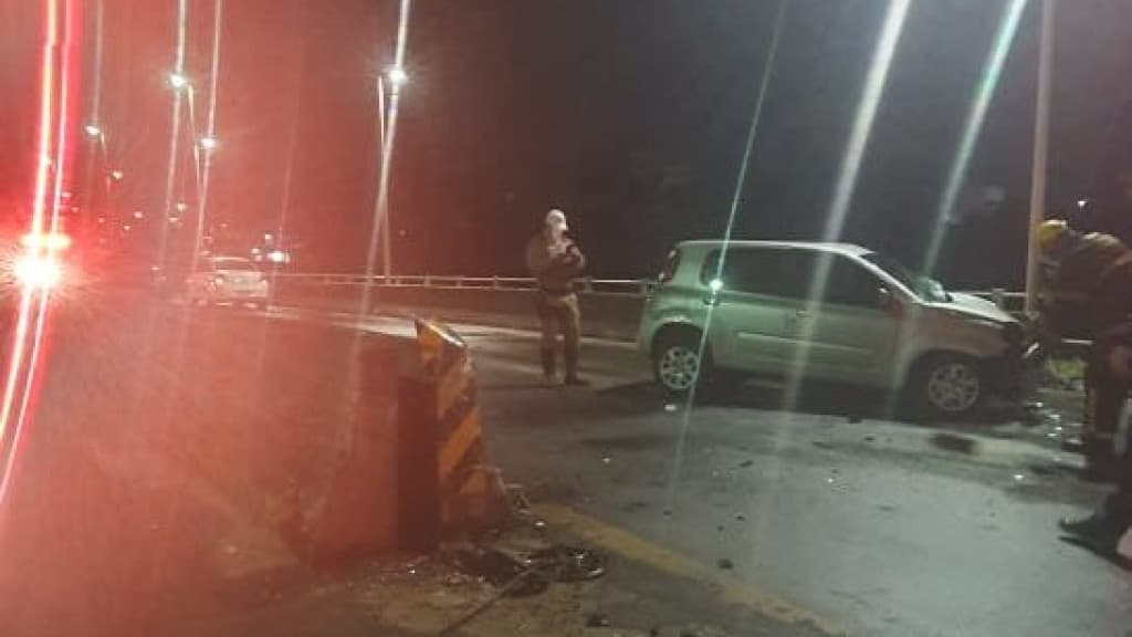 Acidente na SC-281 deixa mãe e filho em estado grave