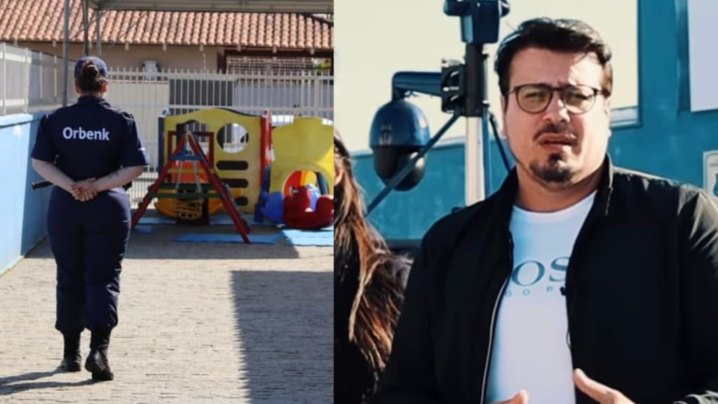 Prefeito tira seguranças armados de escolas e coloca carro com câmera 360º