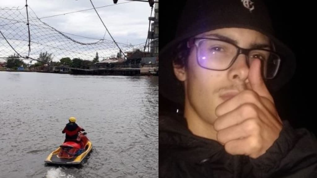 CONFIRMADO: Corpo encontrado é de jovem desaparecido após queda de ponte entre RS e SC