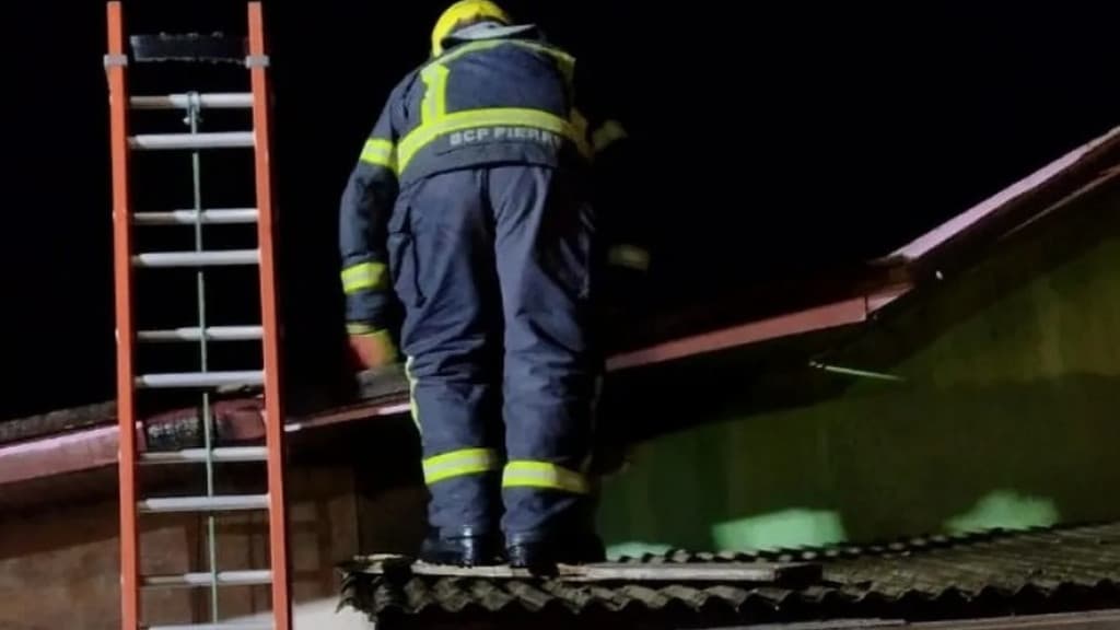 Ciclone provoca ventos de quase 150 km/h em SC nesta quinta (13)