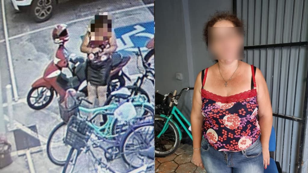 Mulher diz que “ouviu voz divina” e levou moto “para guardar”, em Porto Belo