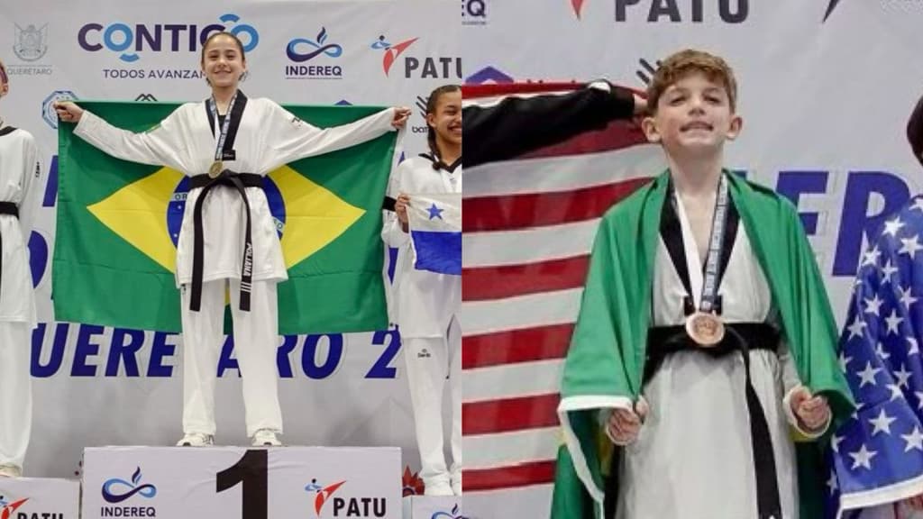 Atletas de Tijucas brilham e conquistam medalhas no Pan-Americano de Taekwondo no México