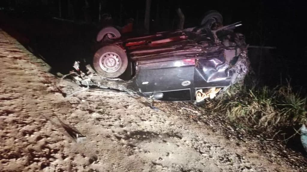 Grave colisão na SC-477 deixa um morto e outro ferido