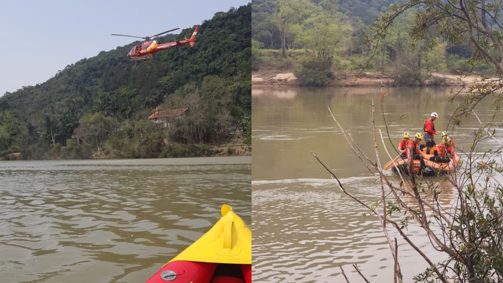 Corpo de homem desaparecido é encontrado no rio Itajaí-Açu