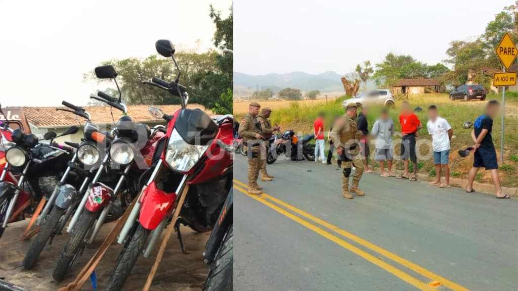 “Rolezinho” em Tijucas termina com motos apreendidas: “chega de randandan”