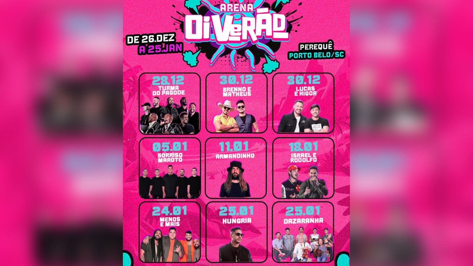 “Oi Verão”: O evento que vai agitar o litoral com 30 dias de pura diversão e grandes atrações
