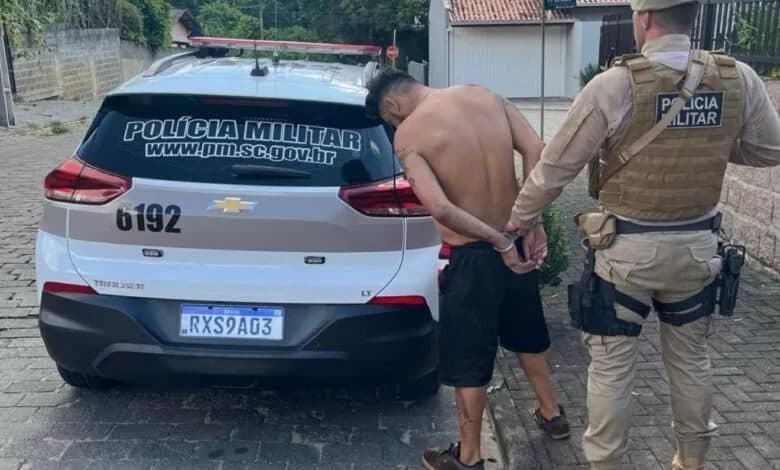 Suspeito de série de assaltos é preso em Rodeio