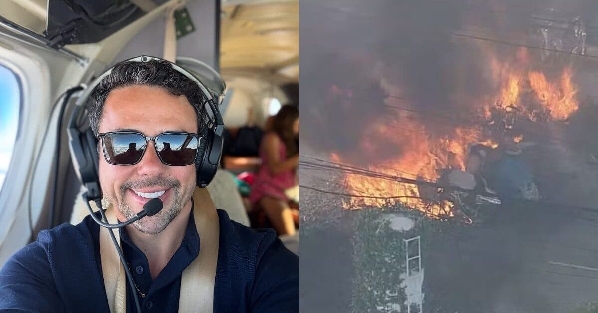 Advogado gaúcho e piloto morrem carbonizados em queda de avião em São Paulo