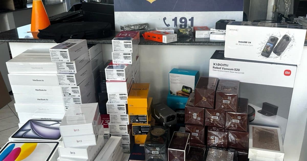 PRF apreende R$ 115 mil em produtos contrabandeados na BR-101