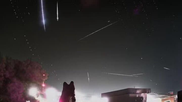 Chuva de meteoros ilumina céu de SC; fenômeno será visível a olho nu