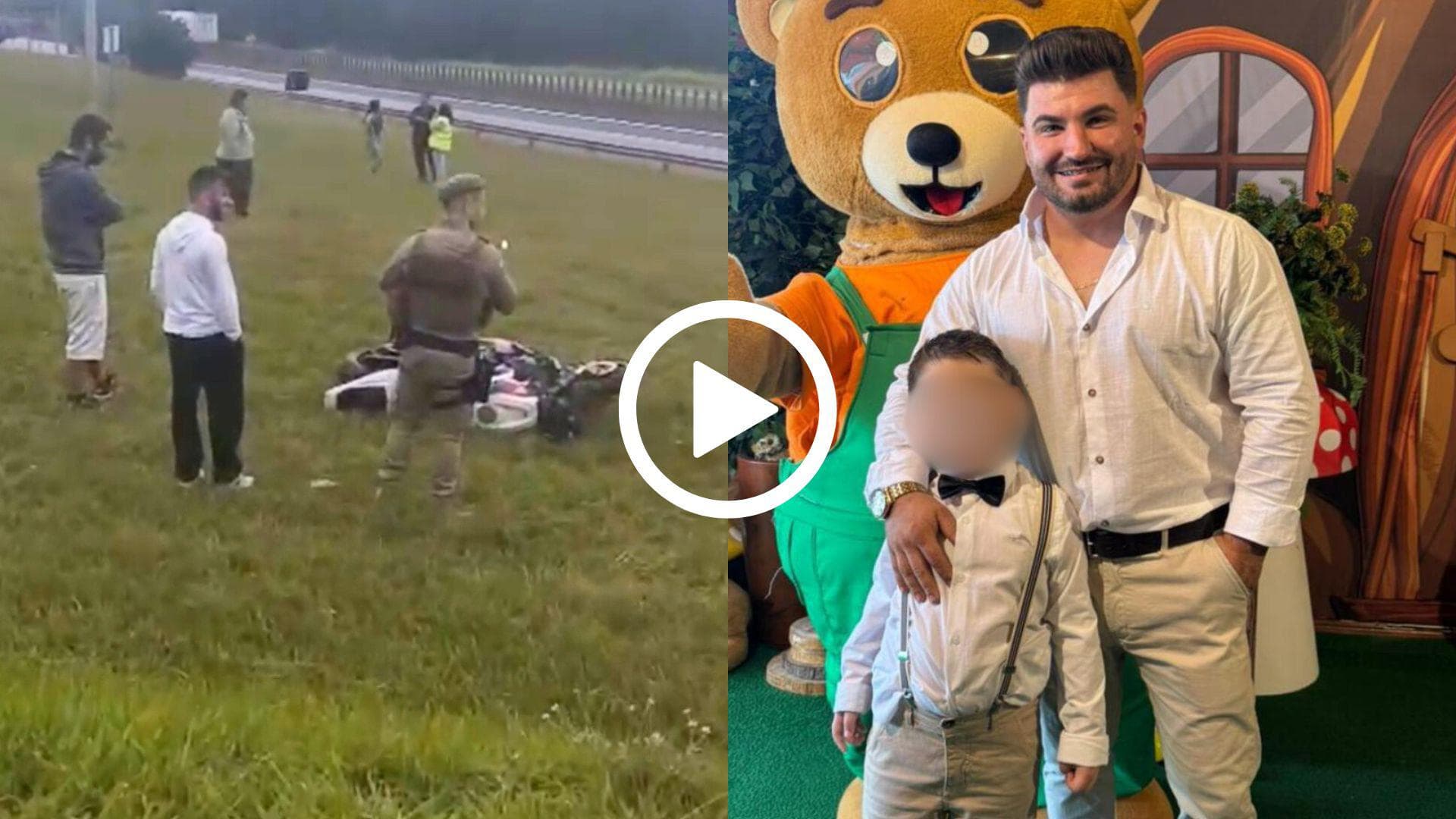 “A vida é um sopro”: pai morto em grave acidente tinha acabado de sair do aniversário do filho