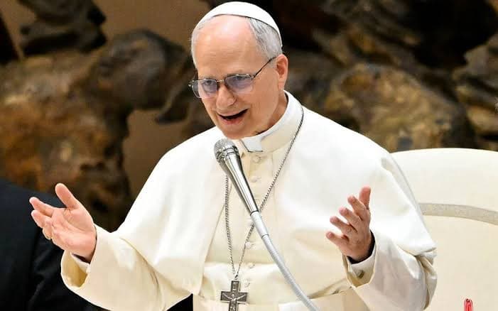 Papa Leão XIV cita união entre homem e mulher como base da família 