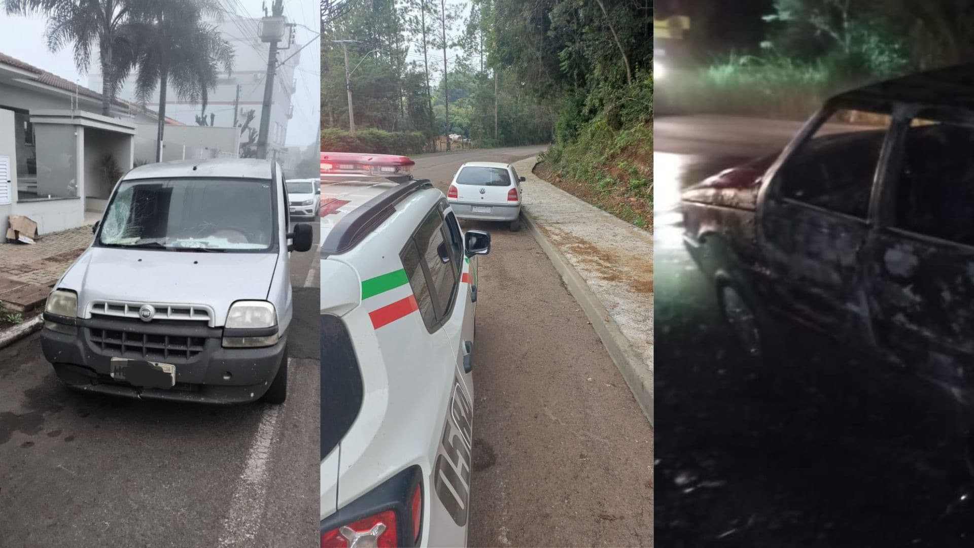Dupla é presa após atropelar e matar idosa durante fuga de série de furtos no Oeste de SC