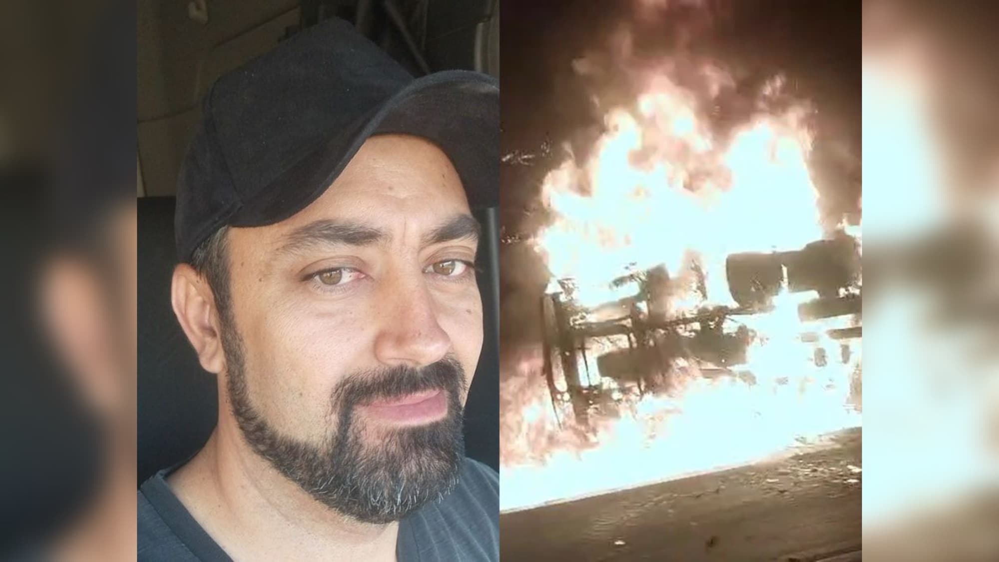 Motorista que morreu carbonizado em acidente na BR-282 é identificado
