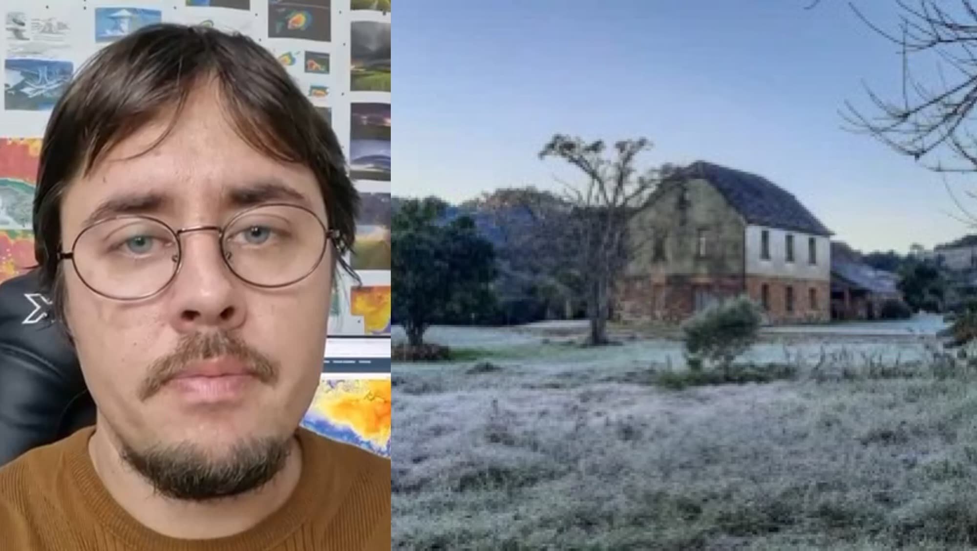 Ciclone e frente fria derrubam temperatura em SC: “Traje típico de inverno a partir de hoje”, alerta meteorologista