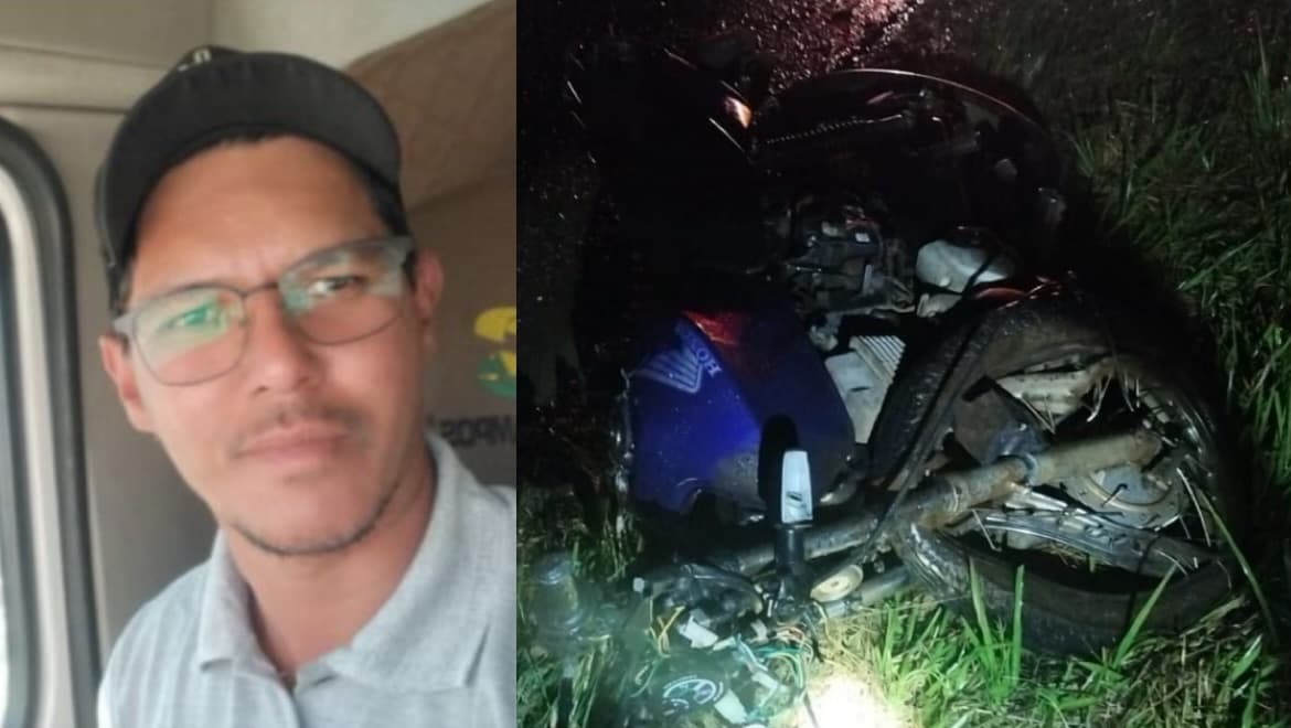 Motociclista morre após colisão na BR-470; motorista do carro fugiu