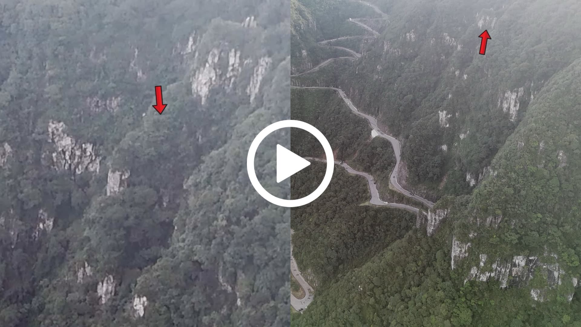 “Isso vai entrar pra história!”: vídeo de OVNIs na Serra do Rio do Rastro em SC viraliza