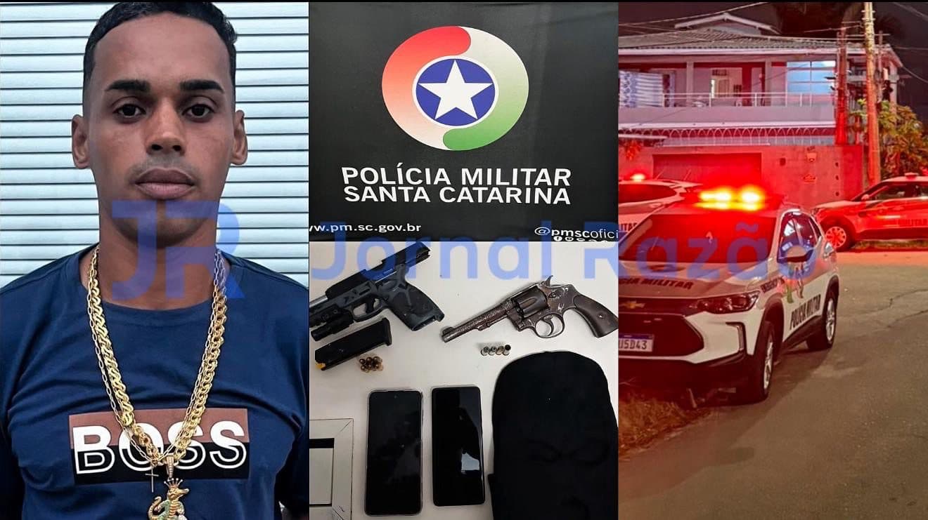 Família vive terror em Florianópolis, mas ação da PMSC acaba com sequestro e mata bandido
