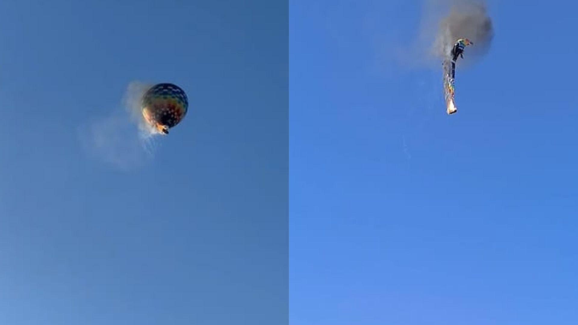 “As pessoas se jogando, foi terrível”: testemunha dá detalhes de tragédia em queda de balão em SC