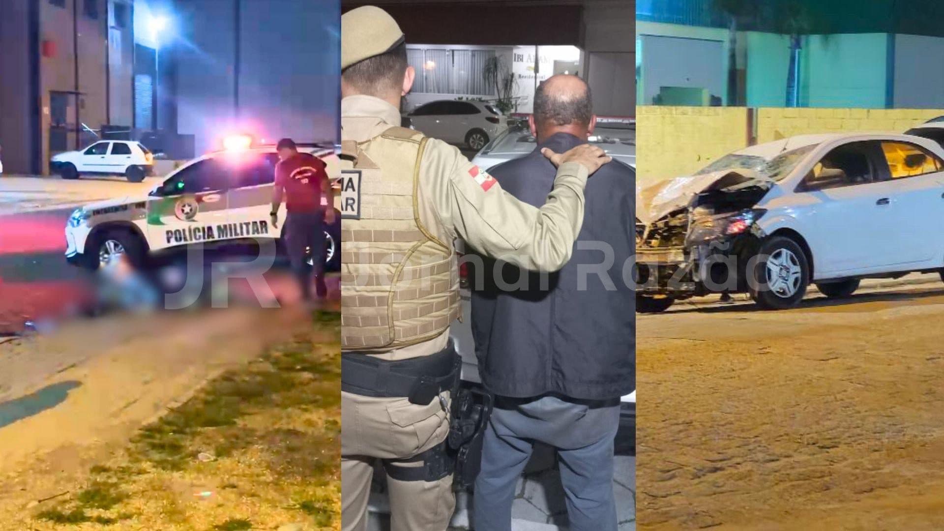 TIJUCAS: Identificado o motorista bêbado que tentou fugir após provocar tragédia