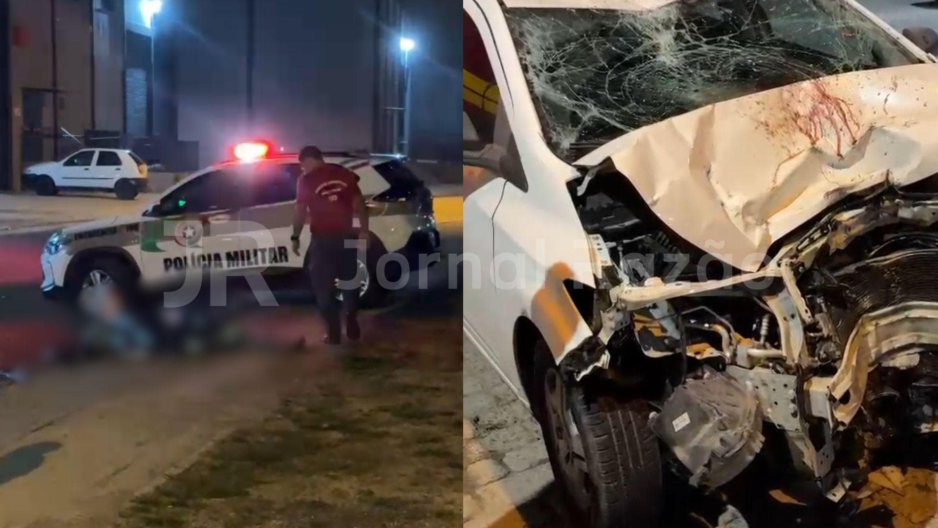 URGENTE: Acidente em Tijucas mata homem e deixa mulher em estado grave