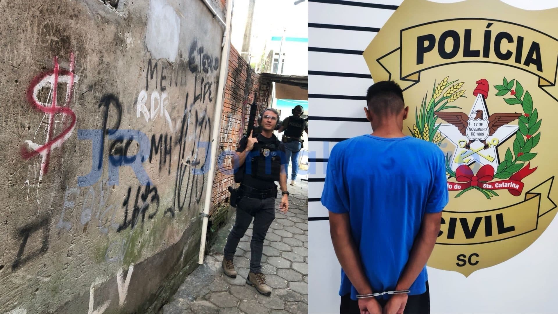 DDR invade o Morro do Horácio, prende criminoso e promete caçar “um por um” após ataque contra delegado