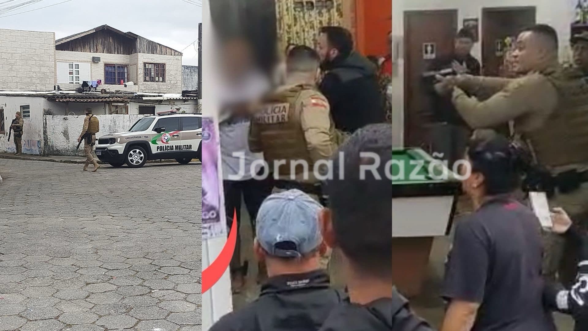 PMSC volta onde foi cercada e mostra quem manda em Florianópolis