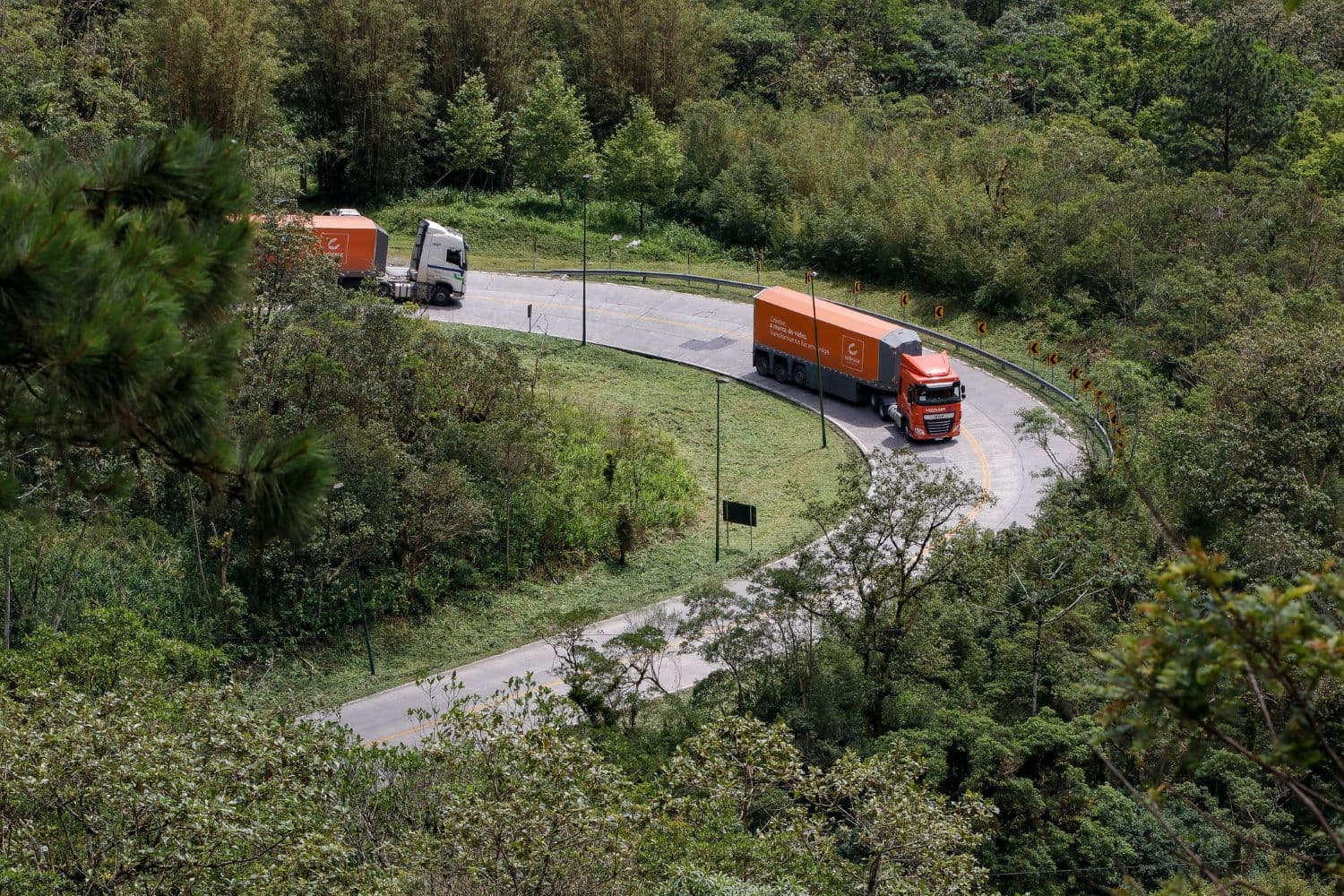 Governo inicia construção de áreas de escape na SC-418 para reduzir riscos na Serra Dona Francisca