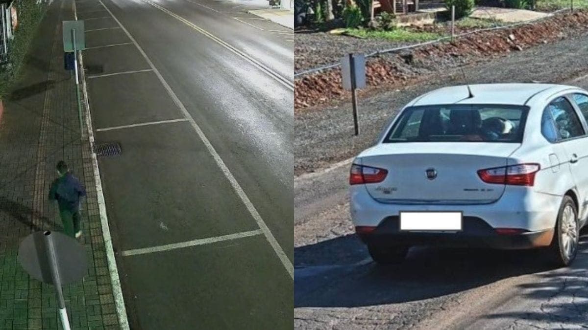 Garoto de 10 anos é retirado de casa e deixado em via pública por mulher em carro branco
