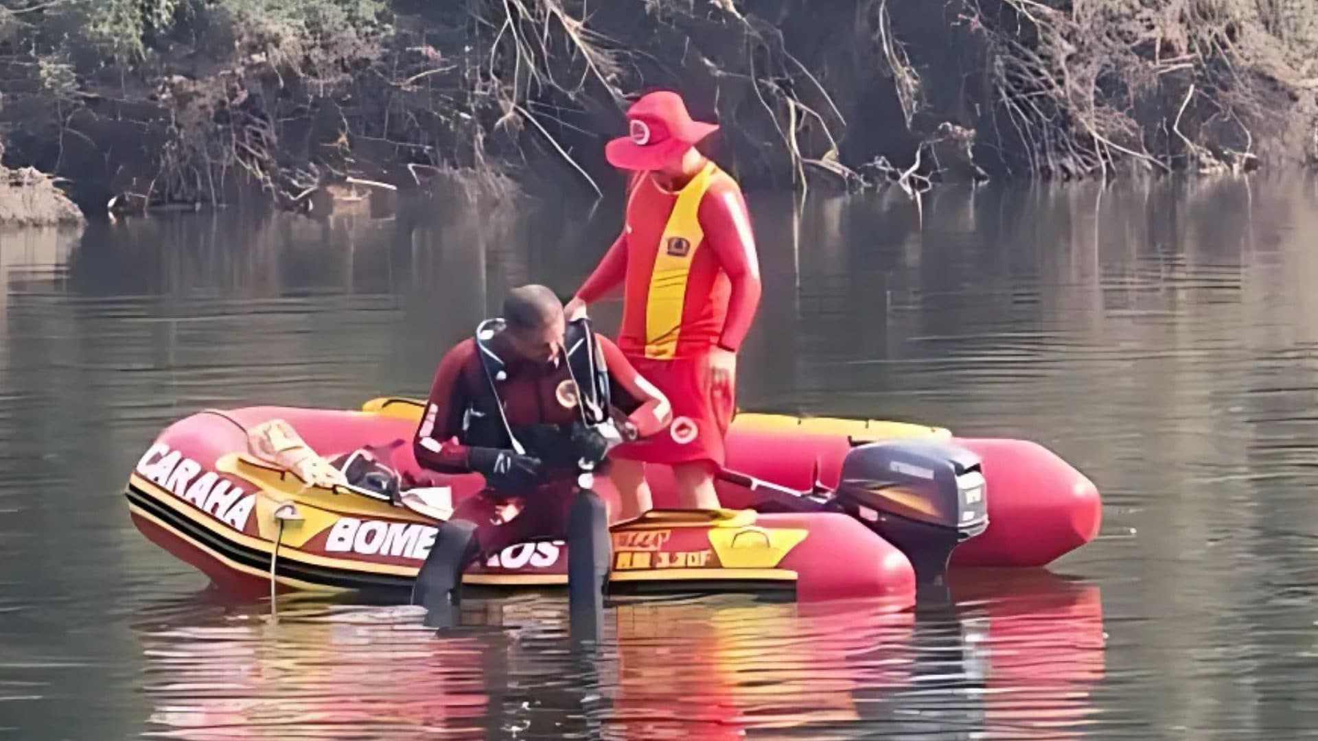 Corpo em decomposição é encontrado boiando no Rio Itajaí-Açu