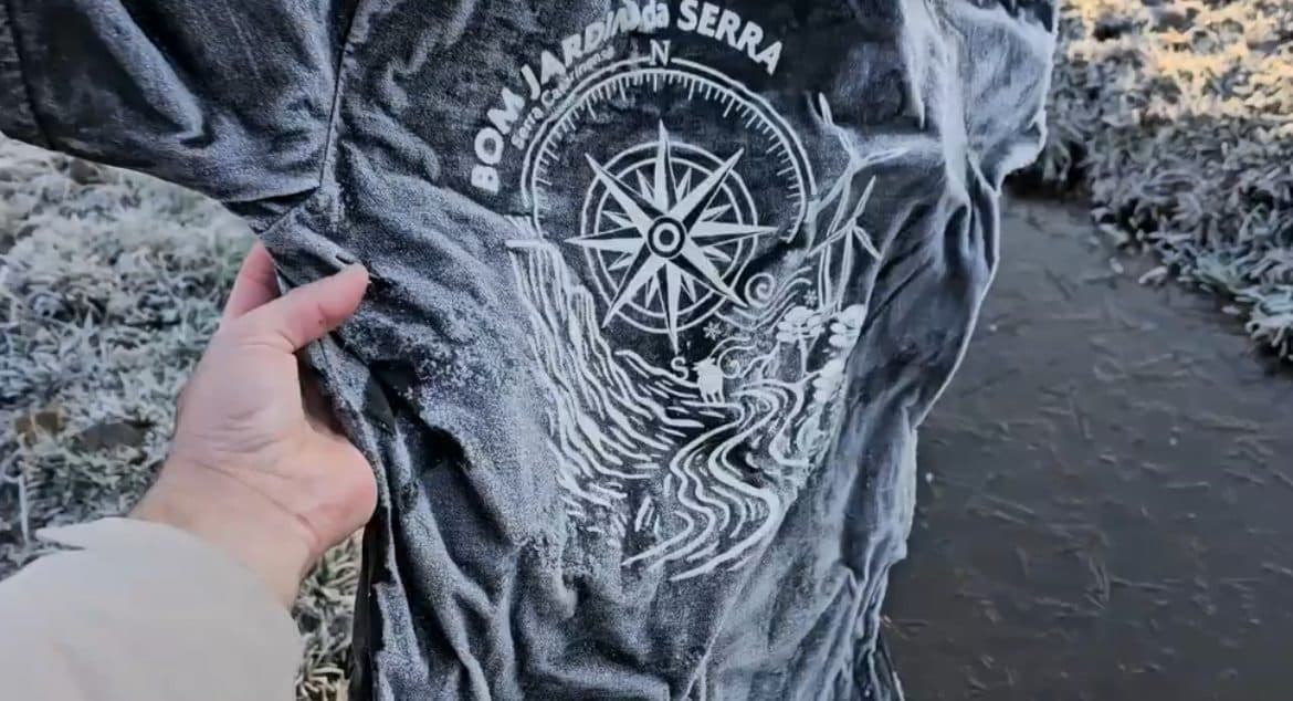 “Amanhecer congelante”: Santa Catarina tem dia mais frio do ano
