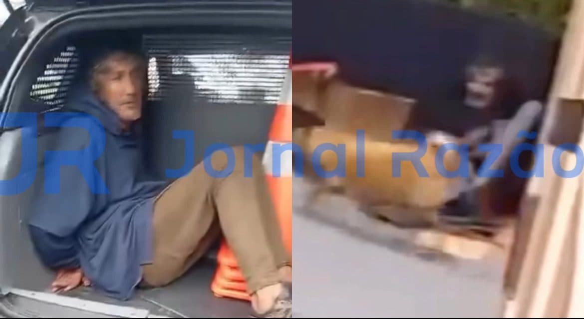 EXCLUSIVO: Morador de rua que estuprou cadela em SC confessa o crime em vídeo