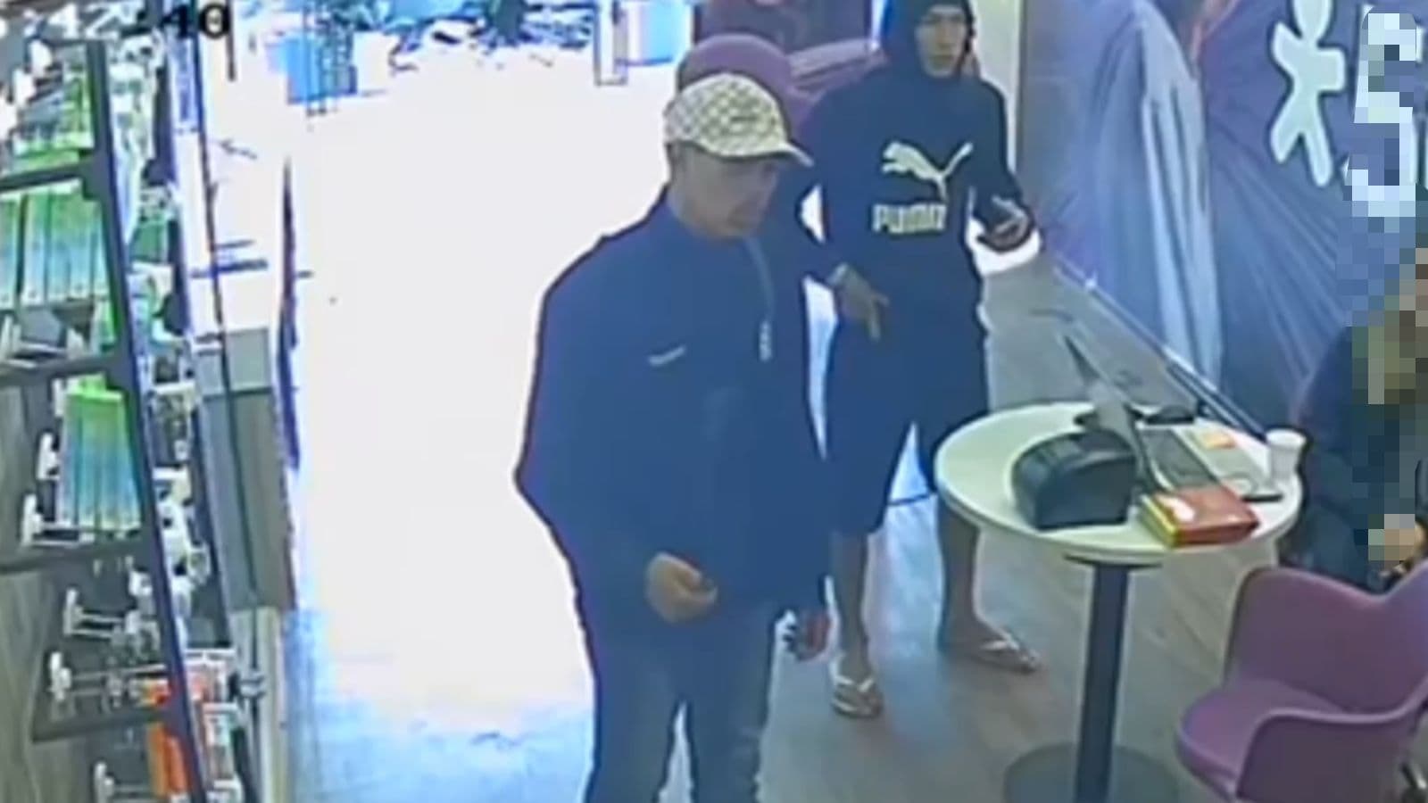 PMSC caça ladrões que assaltaram loja da Vivo em Palhoça; VEJA VÍDEO