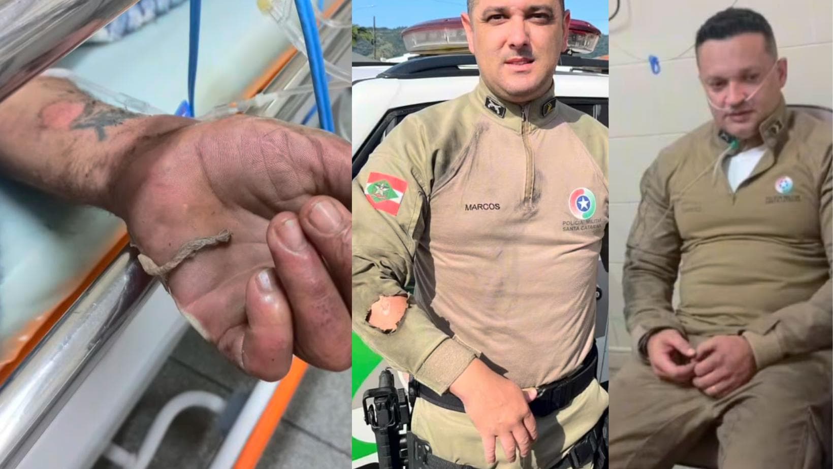 Você confiaria neles? Atitude de policiais militares chama a atenção em SC