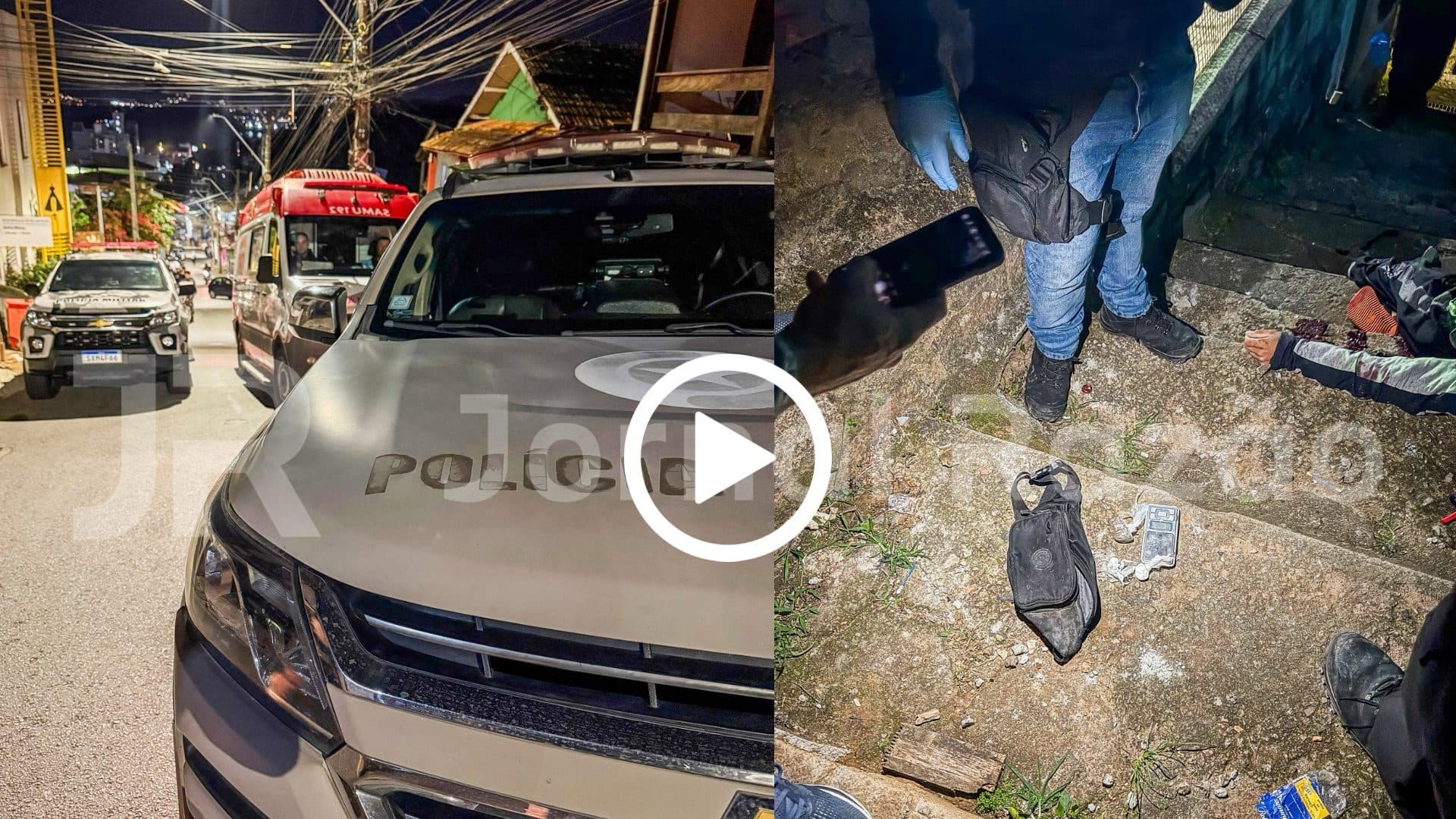URGENTE: PMSC volta ao local de confronto no Morro do Horácio e traficante acaba morto