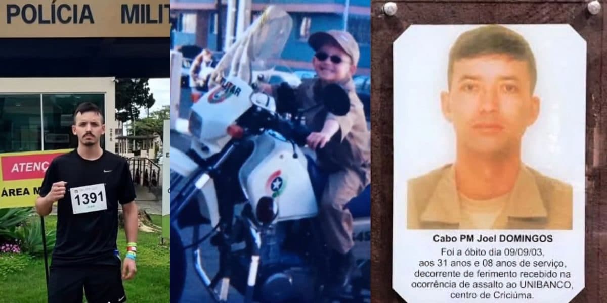 Filho de policial morto em serviço honra legado ao se formar na PM de SC