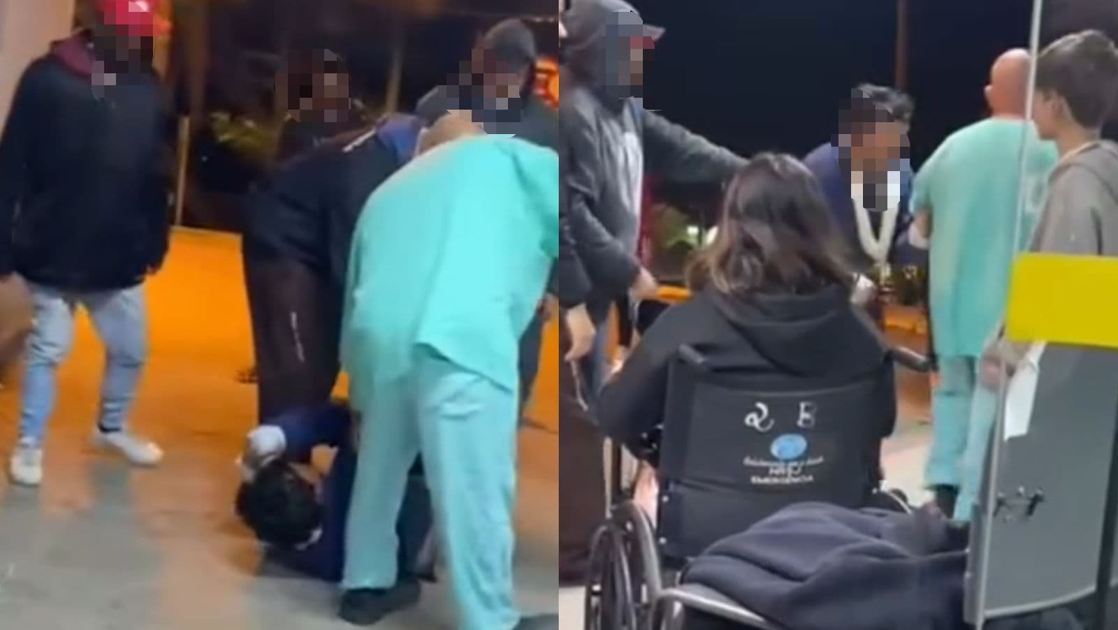 Morador de rua apanha em hospital da Grande Florianópolis após flagrante inacreditável
