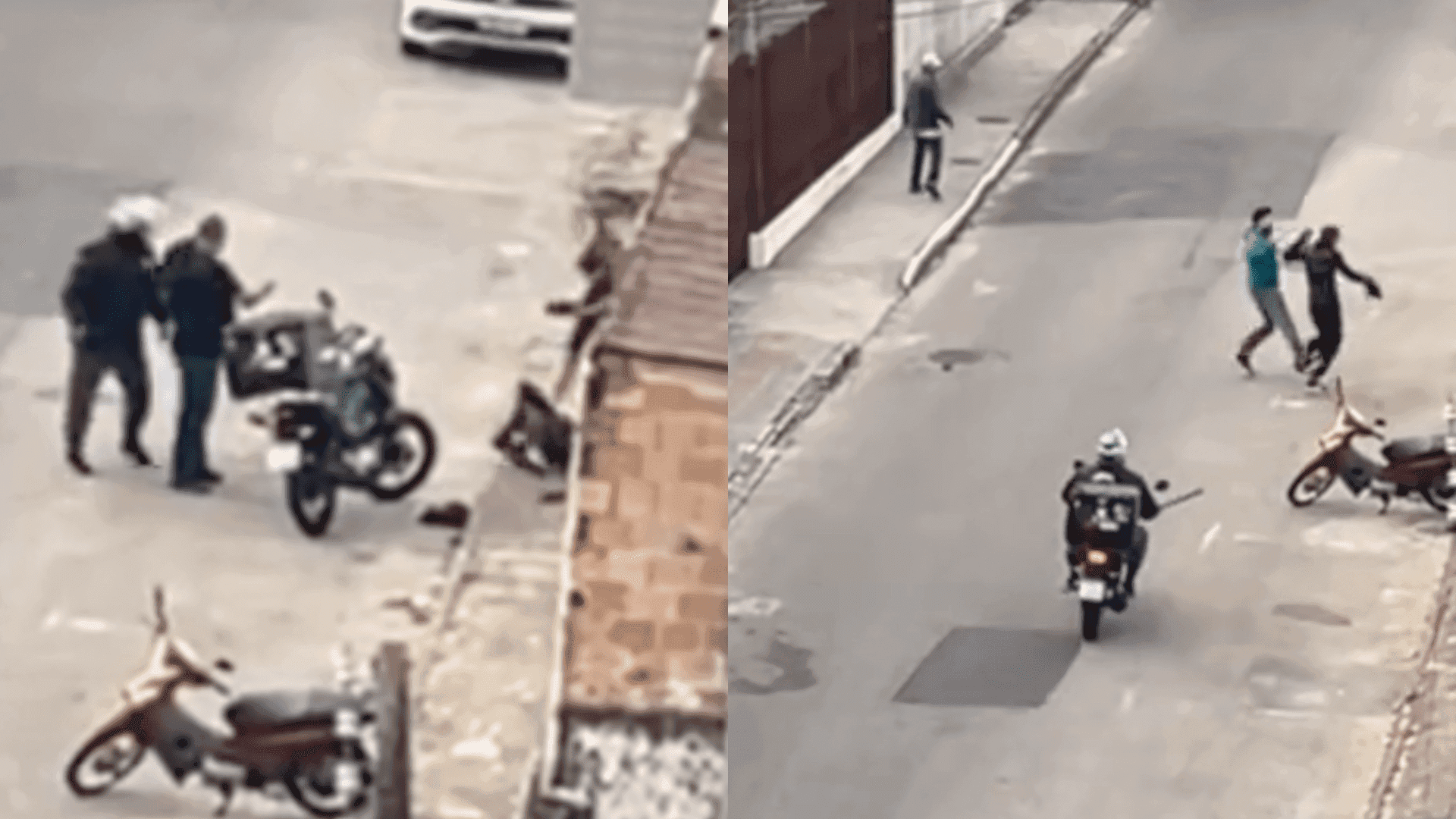 Motoboy herói faz justiça na rua: ladrão corre, tropeça e bambu canta em São José