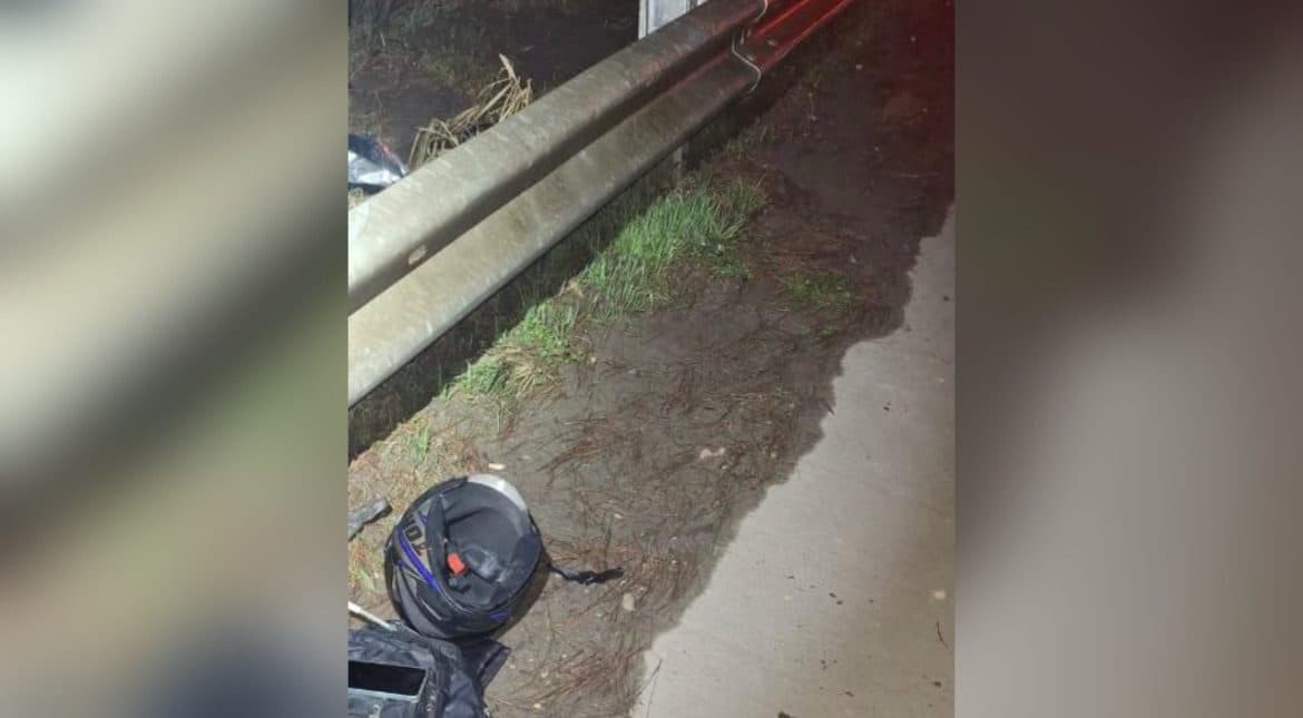Motociclista morre após bater em guard-rail em trecho da SC-280