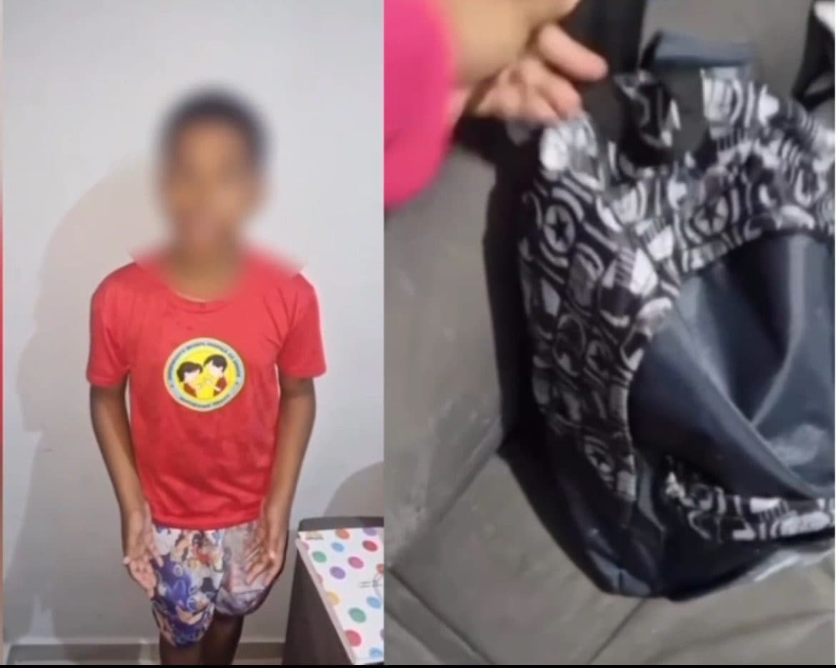 Menino negro de apenas 10 anos tem mochila da escola destruída em SC e mãe acusa racismo: “não aguento mais!”